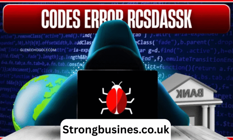 Codes Error Rcsdassk